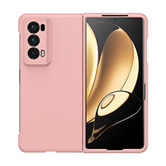 Handyhülle Hülle Hartschalen Kunststoff Schutzhülle Tasche Matt Vorder und Rückseite 360 Grad Ganzkörper BH1 für Huawei Honor Magic V2 5G Rosegold