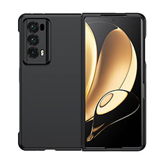 Handyhülle Hülle Hartschalen Kunststoff Schutzhülle Tasche Matt Vorder und Rückseite 360 Grad Ganzkörper BH1 für Huawei Honor Magic V2 Ultimate 5G Schwarz