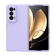 Handyhülle Hülle Hartschalen Kunststoff Schutzhülle Tasche Matt Vorder und Rückseite 360 Grad Ganzkörper BH1 für Huawei Honor Magic V2 Ultimate 5G Violett