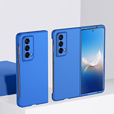 Handyhülle Hülle Hartschalen Kunststoff Schutzhülle Tasche Matt Vorder und Rückseite 360 Grad Ganzkörper BH1 für Huawei Honor Magic Vs2 5G Blau