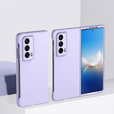 Handyhülle Hülle Hartschalen Kunststoff Schutzhülle Tasche Matt Vorder und Rückseite 360 Grad Ganzkörper BH1 für Huawei Honor Magic Vs2 5G Violett