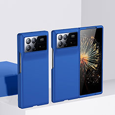 Handyhülle Hülle Hartschalen Kunststoff Schutzhülle Tasche Matt Vorder und Rückseite 360 Grad Ganzkörper BH1 für Xiaomi Mix Fold 3 5G Blau