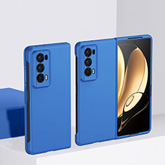 Handyhülle Hülle Hartschalen Kunststoff Schutzhülle Tasche Matt Vorder und Rückseite 360 Grad Ganzkörper BH2 für Huawei Honor Magic V2 5G Blau