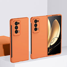 Handyhülle Hülle Hartschalen Kunststoff Schutzhülle Tasche Matt Vorder und Rückseite 360 Grad Ganzkörper BH2 für Huawei Honor Magic V2 5G Orange