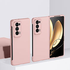 Handyhülle Hülle Hartschalen Kunststoff Schutzhülle Tasche Matt Vorder und Rückseite 360 Grad Ganzkörper BH2 für Huawei Honor Magic V2 Ultimate 5G Rosegold