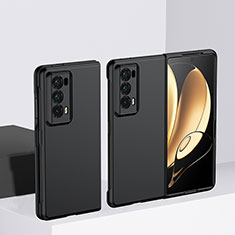 Handyhülle Hülle Hartschalen Kunststoff Schutzhülle Tasche Matt Vorder und Rückseite 360 Grad Ganzkörper BH2 für Huawei Honor Magic V2 Ultimate 5G Schwarz