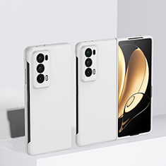 Handyhülle Hülle Hartschalen Kunststoff Schutzhülle Tasche Matt Vorder und Rückseite 360 Grad Ganzkörper BH2 für Huawei Honor Magic V2 Ultimate 5G Weiß