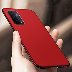 Handyhülle Hülle Hartschalen Kunststoff Schutzhülle Tasche Matt YK1 für Oppo A54 5G Rot