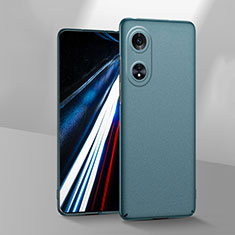 Handyhülle Hülle Hartschalen Kunststoff Schutzhülle Tasche Matt YK1 für Oppo A78 4G Grün