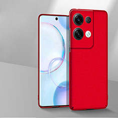 Handyhülle Hülle Hartschalen Kunststoff Schutzhülle Tasche Matt YK1 für Oppo Reno8 Pro 5G Rot