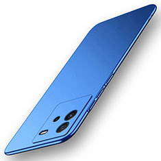 Handyhülle Hülle Hartschalen Kunststoff Schutzhülle Tasche Matt YK1 für Vivo iQOO Neo6 5G Blau