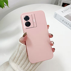 Handyhülle Hülle Hartschalen Kunststoff Schutzhülle Tasche Matt YK1 für Vivo iQOO Z6 Pro 5G Rosa