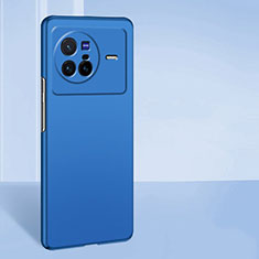Handyhülle Hülle Hartschalen Kunststoff Schutzhülle Tasche Matt YK1 für Vivo X80 5G Blau