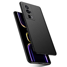 Handyhülle Hülle Hartschalen Kunststoff Schutzhülle Tasche Matt YK1 für Xiaomi Poco F5 Pro 5G Schwarz