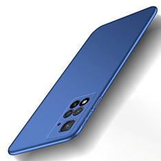 Handyhülle Hülle Hartschalen Kunststoff Schutzhülle Tasche Matt YK1 für Xiaomi Poco X4 NFC Blau