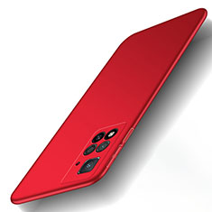 Handyhülle Hülle Hartschalen Kunststoff Schutzhülle Tasche Matt YK1 für Xiaomi Poco X4 NFC Rot