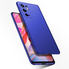 Handyhülle Hülle Hartschalen Kunststoff Schutzhülle Tasche Matt YK1 für Xiaomi Redmi Note 11 SE 5G Blau