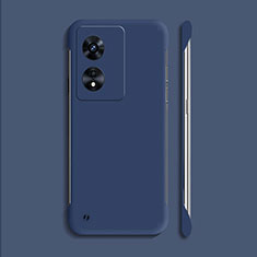 Handyhülle Hülle Hartschalen Kunststoff Schutzhülle Tasche Matt YK2 für Oppo A1 Pro 5G Blau