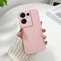 Handyhülle Hülle Hartschalen Kunststoff Schutzhülle Tasche Matt YK2 für Oppo Reno8 5G Rosa