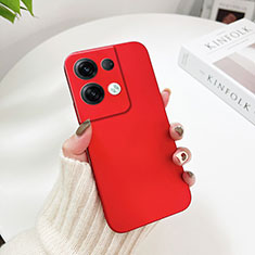 Handyhülle Hülle Hartschalen Kunststoff Schutzhülle Tasche Matt YK2 für Oppo Reno9 Pro 5G Rot