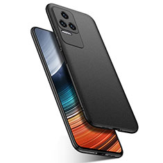 Handyhülle Hülle Hartschalen Kunststoff Schutzhülle Tasche Matt YK2 für Xiaomi Poco F4 5G Schwarz