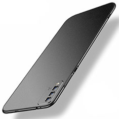 Handyhülle Hülle Hartschalen Kunststoff Schutzhülle Tasche Matt YK2 für Xiaomi Redmi 9 Power Schwarz