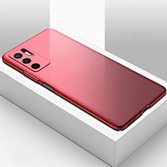 Handyhülle Hülle Hartschalen Kunststoff Schutzhülle Tasche Matt YK2 für Xiaomi Redmi Note 10 5G Rot
