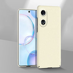 Handyhülle Hülle Hartschalen Kunststoff Schutzhülle Tasche Matt YK3 für Oppo A1 Pro 5G Weiß