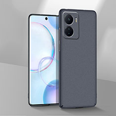 Handyhülle Hülle Hartschalen Kunststoff Schutzhülle Tasche Matt YK3 für Oppo A56S 5G Grau