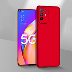 Handyhülle Hülle Hartschalen Kunststoff Schutzhülle Tasche Matt YK3 für Oppo F19 Pro+ Plus 5G Rot