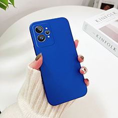 Handyhülle Hülle Hartschalen Kunststoff Schutzhülle Tasche Matt YK3 für Realme Q5 Pro 5G Blau