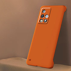Handyhülle Hülle Hartschalen Kunststoff Schutzhülle Tasche Matt YK3 für Xiaomi Redmi Note 11 5G Orange