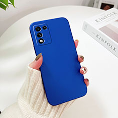 Handyhülle Hülle Hartschalen Kunststoff Schutzhülle Tasche Matt YK4 für Realme 9 SE 5G Blau