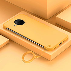 Handyhülle Hülle Hartschalen Kunststoff Schutzhülle Tasche Matt YK4 für Xiaomi Mi 10i 5G Gelb