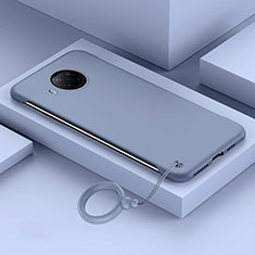 Handyhülle Hülle Hartschalen Kunststoff Schutzhülle Tasche Matt YK4 für Xiaomi Mi 10i 5G Lavendel Grau