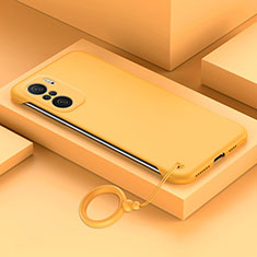 Handyhülle Hülle Hartschalen Kunststoff Schutzhülle Tasche Matt YK4 für Xiaomi Mi 11X 5G Gelb