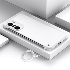 Handyhülle Hülle Hartschalen Kunststoff Schutzhülle Tasche Matt YK4 für Xiaomi Mi 11X 5G Weiß