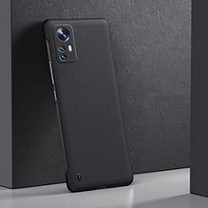 Handyhülle Hülle Hartschalen Kunststoff Schutzhülle Tasche Matt YK4 für Xiaomi Mi 12T 5G Schwarz