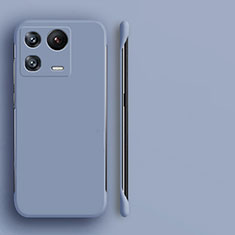 Handyhülle Hülle Hartschalen Kunststoff Schutzhülle Tasche Matt YK4 für Xiaomi Mi 13 Pro 5G Lavendel Grau