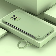 Handyhülle Hülle Hartschalen Kunststoff Schutzhülle Tasche Matt YK4 für Xiaomi Redmi 10X 5G Minzgrün