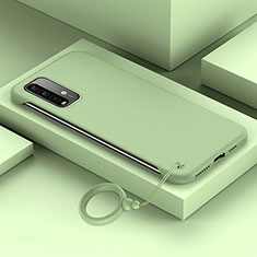 Handyhülle Hülle Hartschalen Kunststoff Schutzhülle Tasche Matt YK4 für Xiaomi Redmi 9T 4G Minzgrün