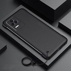 Handyhülle Hülle Hartschalen Kunststoff Schutzhülle Tasche Matt YK4 für Xiaomi Redmi K50 5G Schwarz