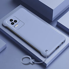 Handyhülle Hülle Hartschalen Kunststoff Schutzhülle Tasche Matt YK4 für Xiaomi Redmi K50 Pro 5G Lavendel Grau