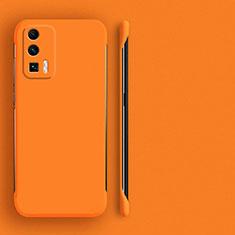 Handyhülle Hülle Hartschalen Kunststoff Schutzhülle Tasche Matt YK4 für Xiaomi Redmi K60 5G Orange