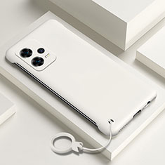 Handyhülle Hülle Hartschalen Kunststoff Schutzhülle Tasche Matt YK4 für Xiaomi Redmi Note 12 Explorer Weiß