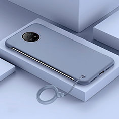 Handyhülle Hülle Hartschalen Kunststoff Schutzhülle Tasche Matt YK4 für Xiaomi Redmi Note 9T 5G Lavendel Grau
