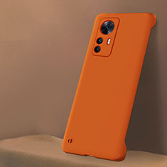 Handyhülle Hülle Hartschalen Kunststoff Schutzhülle Tasche Matt YK5 für Xiaomi Mi 12T 5G Orange