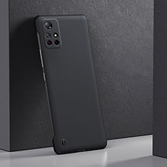 Handyhülle Hülle Hartschalen Kunststoff Schutzhülle Tasche Matt YK5 für Xiaomi Poco M4 Pro 5G Schwarz