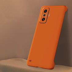 Handyhülle Hülle Hartschalen Kunststoff Schutzhülle Tasche Matt YK5 für Xiaomi Redmi K50 Gaming AMG F1 5G Orange