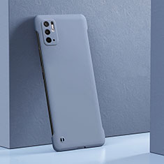 Handyhülle Hülle Hartschalen Kunststoff Schutzhülle Tasche Matt YK5 für Xiaomi Redmi Note 11 SE 5G Lavendel Grau